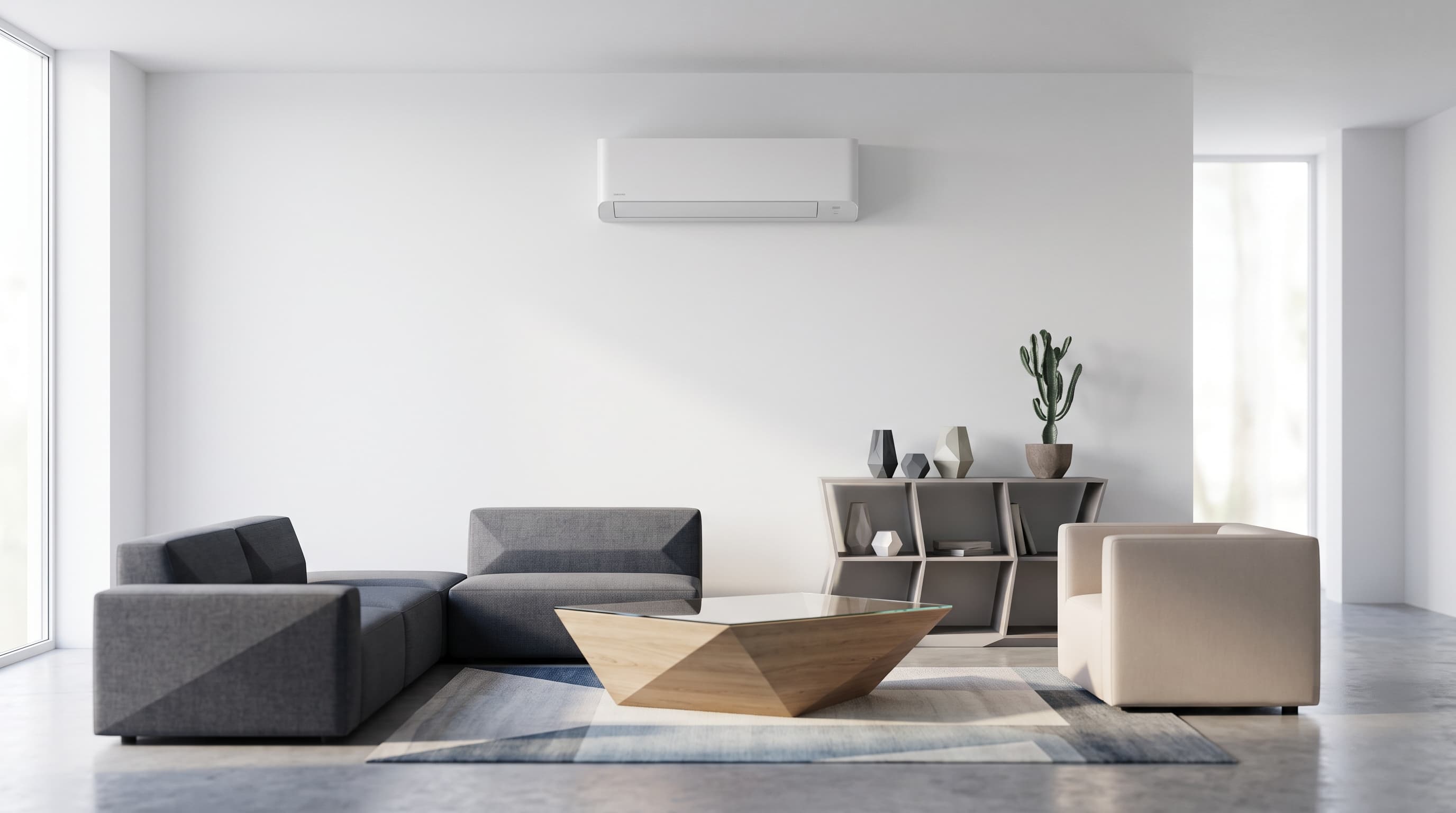 Ambiente residencial climatizado pela FrioUp